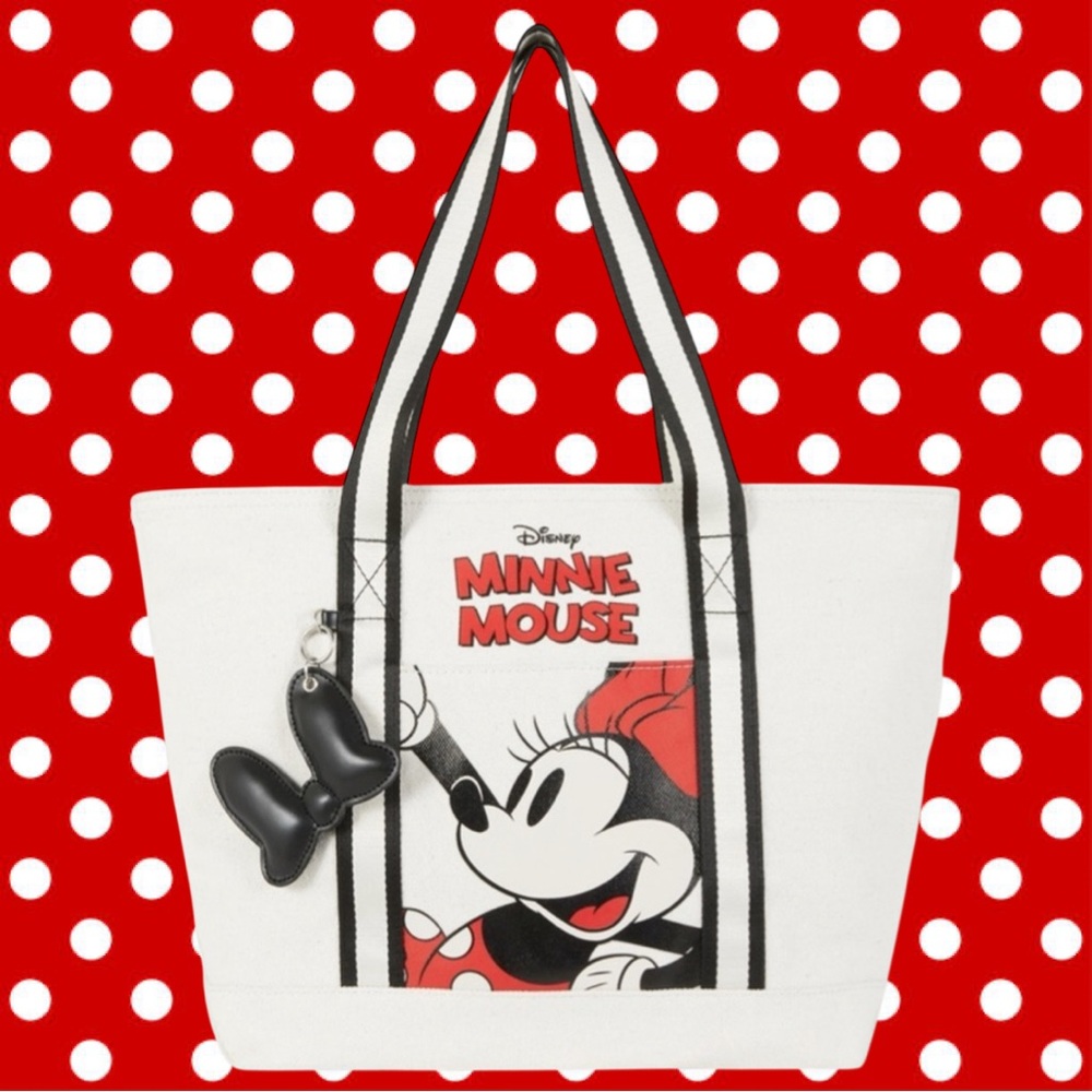 Disney’s Minnie Mouse Canvas Tote NWT